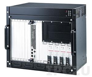 cPCIS-3330/AC 9U CompactPCI корпус с 6U 8-слотовой пассивной объединительной платой 32 бит и 4 дублированными источниками питания переменного тока cPS-H325/AC