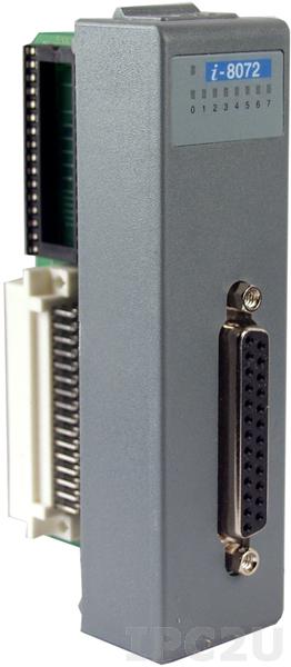 I-8072-G Низкопрофильный модуль для установки 2 модулей Flash или SRAM памяти, 1 параллельный порт, параллельная шина
