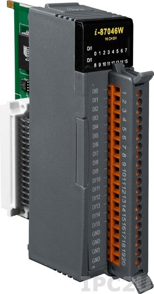 I-87046W Высокопрофильный 16-канальный модуль дискретного ввода без изоляции