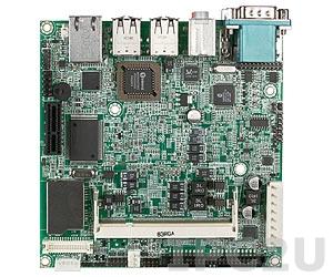 NANO-8044-1100 Процессорная плата Nano-ITX Intel Atom Z510 1.1ГГц с VGA, LVDS, Gb LAN, CF, 1xSD, 1xIDE, 6xUSB, Audio, 1xPCI-Ex1