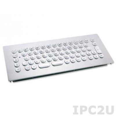 TKV-068-MODUL-USB Встраиваемая промышленная вандалоустойчивая IP65 клавиатура, 68 клавиш, USB