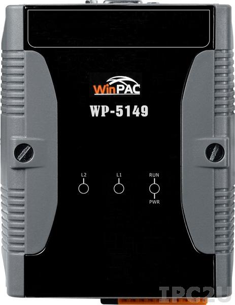 WP-5149-EN PC-совместимый промышленный контроллер PXA270 520МГц, 128Mб SDRAM, 64Mб Flash, VGA, 2xRS-232, 1xRS-485, 2xFastEthernet, 2xUSB, 1 слот расширения, Win CE 5.0, InduSoft Web Studio v7.0 300 тегов