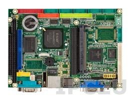 VDX-6327RD Процессорная плата 3.5&quot; Vortex86DX 800МГц с 256Мб DDR2 RAM, VGA/LCD/LVDS, LAN, 8xCOM, 3xUSB, GPIO, FDD, CompactFlash Socket