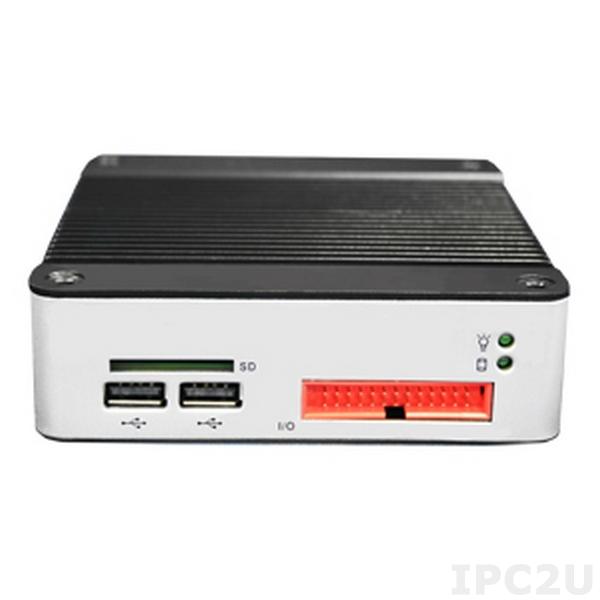 eBox-3310MX Компактный компьютер с процессором DMP Vortex86MX+ 933МГц, 1Гб RAM, VGA, 1xEthernet 10/100, 3xUSB, разъем CompactFlash, разъем Micro SD, монтаж по стандарту VESA 100, адаптер питания 10Вт