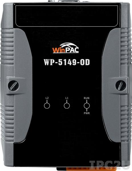 WP-5149-OD-EN PC-совместимый промышленный контроллер PXA270 520МГц, 128Mб SDRAM, 64Mб Flash, VGA, 2xRS-232, 1xRS-485, 2xFastEthernet, Audio In/Out, 1 слот расширения, Win CE 5.0, InduSoft Web Studio v7.0 300 тегов