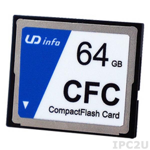 CFC-50SI512MB-CFU UD INFO CompactFlash Disk 512Мб, рабочая температура 0..70 С, UDMA 4,Чтение: 43Мб/с; Запись: 37МБ/с