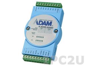 ADAM-4056SO-AE Модуль вывода, 12 каналов дискретного вывода с индикацией, Modbus RTU/ASCII