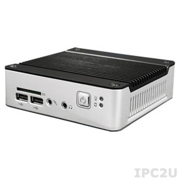 eBOX-3330-852C2 Компактный компьютер с процессором Vortex86DX2 933МГц, 1Гб DDR2, VGA, LAN, 2xRS-232, 2xRS-485, 3xUSB 2.0, отсек для 2.5&quot; SATA HDD, SD слот, адаптер питания