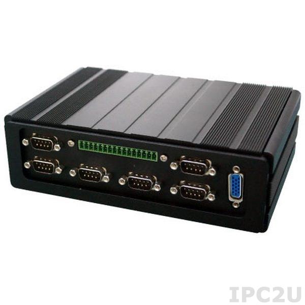 TG2B01-00C Встраиваемый компьютер с Intel Celeron 1.4ГГц, 2Гб DDR3, HDMI, GbE LAN, 4xPoE, 3xUSB, отсек для 2.5&quot; HDD, 2xMini-PCIe, 9..36В DC
