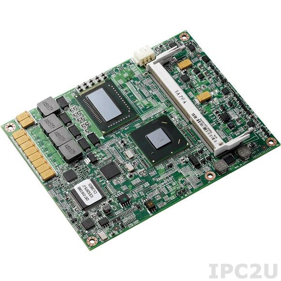 ICES-267S-i7 Процессорная плата COM express Type2 с Intel Core i7-2715QE / QM67, DDR3, VGA/LVDS, SDVO, IDE, 1xGigabit LAN, 8xUSB, HD Audio, 3xSATA, 1xPCI-Ex4, 2xPCI-Ex1, PCI, RoHS