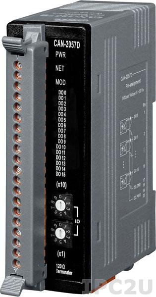 CAN-2057D Модуль вывода, 16 каналов дискретного вывода, DeviceNet Slave