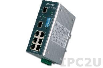 JetNet-4008/Project-100pcs Индустриальный коммутатор с 8 портами 10/100 Base-TX Ethernet