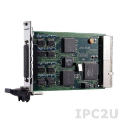 cPCI-3538R CompactPCI адаптер 8xRS-232, 115.2кбод, разъемы ввода/вывода на задней части