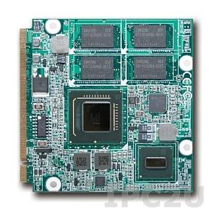PQ7-M101G-1600-1024 Процессорный модуль Q7 Intel Atom Z530 1.6 ГГц с 1 Гб DDR2 SDRAM, RTL8111C , LVDS, Gigabit Ethernet, SDVO, 2xSATA