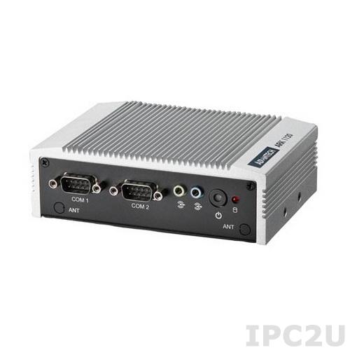 ARK-1120LX-N5A1E Компактный компьютер с Intel Atom N450 1.66ГГц, ICH8M, 2Гб DDR3, 1xVGA, 1xGbE, 2xCOM, 4xUSB, miniPCIe, CF тип I/II, 320Гб HDD, WES2009, SUSIAccess Pro