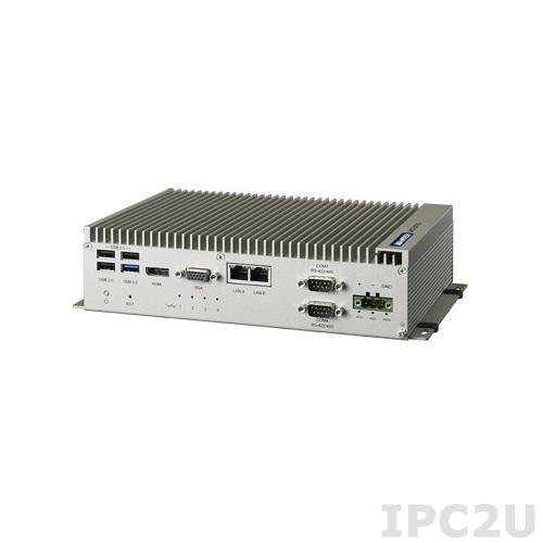 UNO-2473G-E3AE Встрaиваемый компьютер с Intel Atom E3845 1.91ГГц, 4Гб DDR3L, VGA, HDMI, 4xGbE LAN, 2xRS-422/485, 2xRS-232, 4xUSB, Audio, отсек для 2.5&quot; SATA HDD, mSATA, 3xMini-PCIe, 24В DC