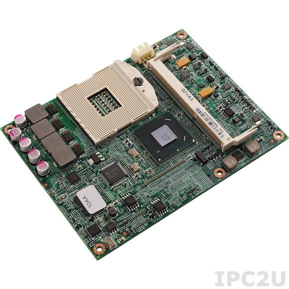 ICES-267 Процессорная плата COM express Type2 под Intel Core Mobile процессор, сокет FCPGA 998, QM67,DDR3, 3xSATA, 1xPCI-Ex4, 2xPCI-Ex1, PCIex16, PCI, IDE, LDVS, 8xUSB, Gb Ethernet, Audio, RoHS