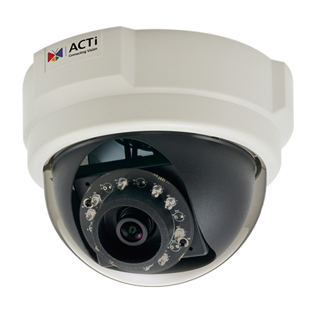 E58 2 МП купольная IP-камера, f3.6мм/F1.85, H.264/MJPEG 1080p/30кадр/сек, день/ночь, адапт. ИК подсветка, WDR, DNR, PoE, -10C...+50C