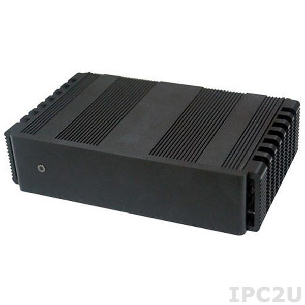 TC2590-00C Компактный компьютер, материнская плата 2I380A-I12-00, Intel Bay Trail E3815 1.46ГГц, 2Гб DDR3, mSATA, VGA, HDMI, 1xGbE LAN, 1xCOM, 4xUSB, 2x Mini PCIe, отсек 2.5&quot; HDD, питание 12В DC