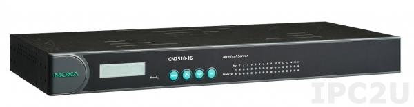 CN2510-16 16-портовый терминальный сервер RS-232 в 10/100Мбит Ethernet