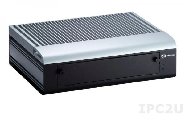 tBOX320-852-FL1.2G-DC-G Встраиваемый компьютер с Intel Celeron M723 1.2ГГц, 2Гб RAM, VGA/DVI-D, 2xM12 LAN, 4xCOM, 4xUSB, изолированный 1xDI, разъем CompactFlash, 2x2.5&quot; HDD отсек