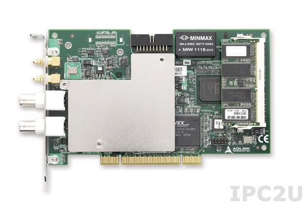 PCI-9820 Плата ввода-вывода PCI, 2SE биполярных каналов ввода 14 бит 65 Гц, SODIMM SDRAM