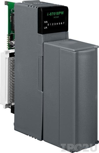 I-87018PW-G/S Высокопрофильный модуль ввода, 8-каналов ввода сигнала с термопары